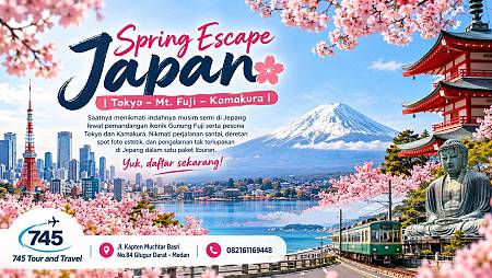 Spring Escape Japan (Tokyo - Mt. Fuji - Kamakura)